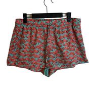 CITY STREETS WOMENS FLAMINGO SHORTS