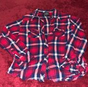 🛍 Angie plaid flannel shirt