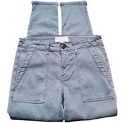 The Great Gray Corduroy Slim Leg Pants Size 28