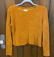 Heart and Hips Mustard Sweater Women’s Medium