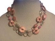 Pink Layered Necklace