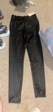 Faux Leather Pants