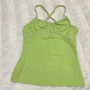 Lime Green Kyodan Workout Tank