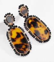 Leopard Statement Earrings 