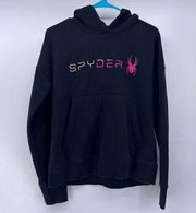 Spyder Womens medium hooded sweatshirt with missing drawstring