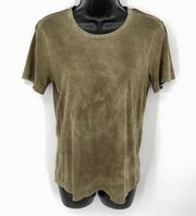 Cotton Citizen Women's NEW Standard Round Neck T-Shirt Size M Vintage Fern