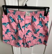 Pink Unicorn Boxers 