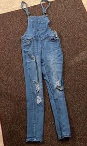 Wax jean overalls small