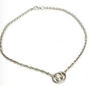 Authentic Gucci Sterling Silver Choker