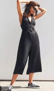 Urban Outfitters Silence and Noise black collared jumpsuits