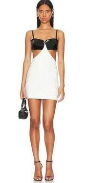 Alexis Grantd Dress in White Small Womens Cut out Mini