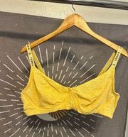 Torrid Curve Yellow Bralette