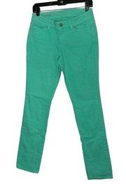 ANN TAYLOR LOFT Women's Mint Green Modern Fit Denim Skinny Jeans Size 4