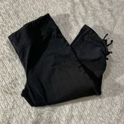 by Andrew Marc Performance Crop Black Leggings Medium