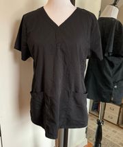 XL Black Scrub Top