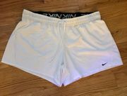 Nike Women white Classic WovenShort