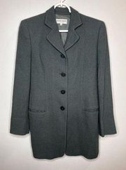 Vintage Giorgio Armani Le Collezioni Tailored Blazer Coat Jackte Size 40
