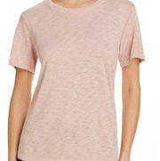 Splendid Women’s Crewneck Boyfriend Short Sleeve Tee Pink Size XS NWT