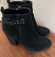 Michael by Michael SHannon Zoeyy suede ankle Booties