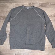 Alternative grey crewneck sweater M