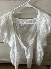 O’Neill White Cropped Tee