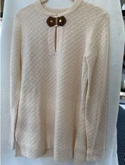 Tory Burch cream sweater