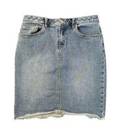 J. McLaughlin medium wash denim skirt size 6