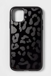 Black Cheetah iPhone 11/XR Case