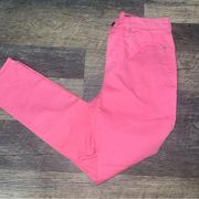 Seven 7 pink skinny jeans