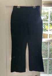 Black Stretch Trouser Pants