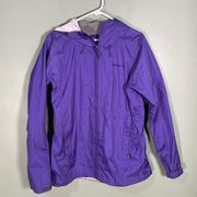 Patagonia Torrentshell Jacket Hooded Raincoat Purple Women’s Large