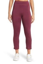 Zella Women's Sobo Ankle Cropped Pull On Purple Nectar Pants Small NWT