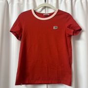 NWOT  Red Ringer 100% Cotton Short Sleeve T-Shirt Size Medium