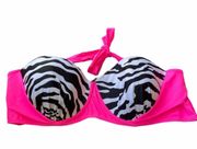 Joe Boxer zebra bikini top