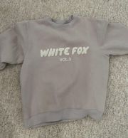 White Fox Sweatshirt