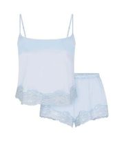 New Lingerie pjs CAMI AND SHORT SET Celeste medium