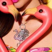 Pink Flamingo Pendant