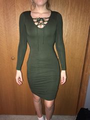 Green Bodycon Dress