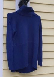 LOU & GREY Navy Blue Turtleneck Sweater