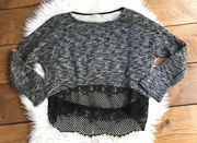 Lace Trim Sweater