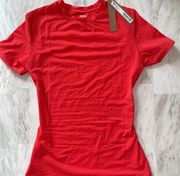 SKIMS Poppy fits everybody t-shirt tee size S NWT