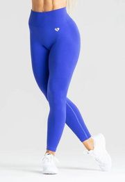 NWT Women’s Best Power Seamless Leggings Royal Blue Size Small