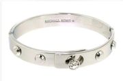 Michael Kors silver bracelet with crystal EUC