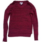 XS Burgundy Acrylic Sweater