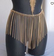 Festival Gold Chain Skirt