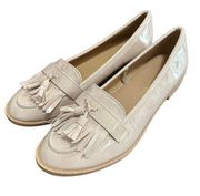 Primark Cream Beige Classic Tasseled Loafer Slip On Shoe Casual Comfort Size 7