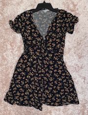 Outfitters Floral Wrap Dress