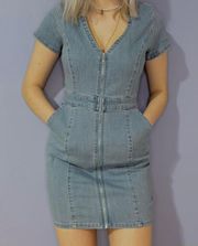 Jean Overall Dress