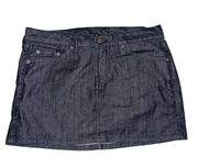 Lucky Brand Black Jean Denim Skirt