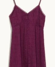 Alice plus Olivia Genevieve Spaghetti Strap Dress Boysnberry size 8